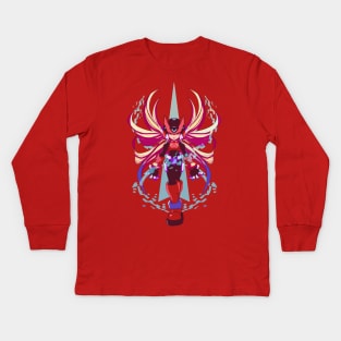 The Red Hero - Less colors V3 Kids Long Sleeve T-Shirt